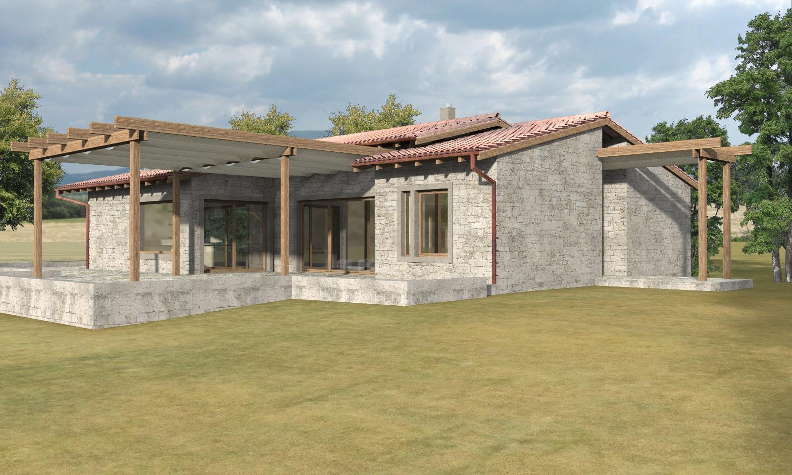Progetto Casa Unifamiliare - Strada Roaman Viterbo