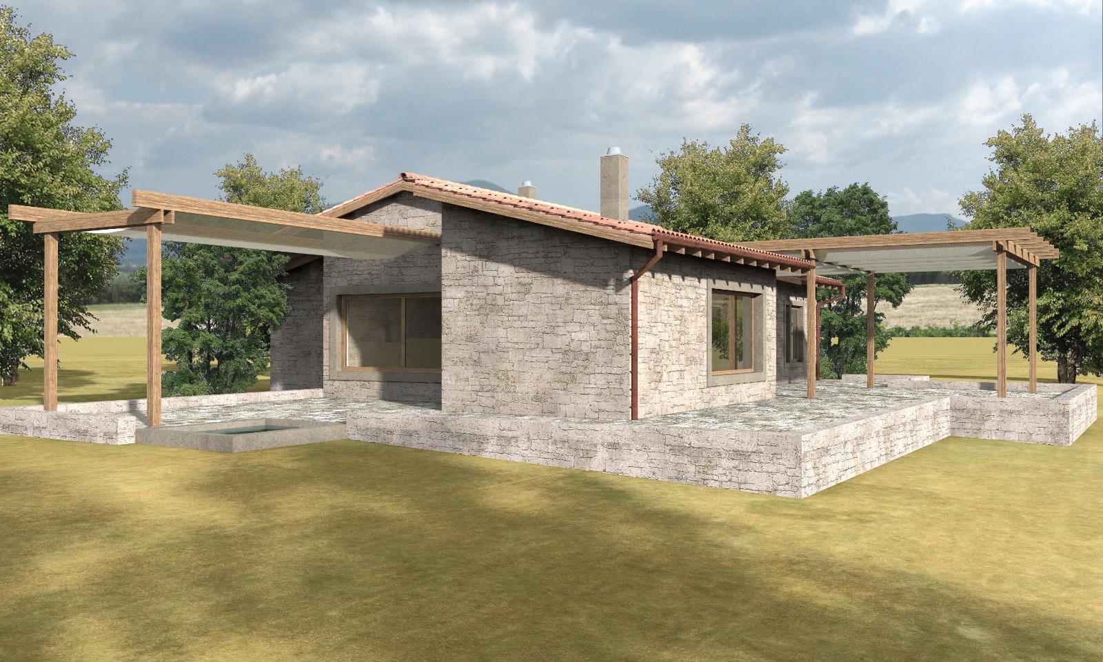 Progetto Casa Unifamiliare - Strada Roaman Viterbo