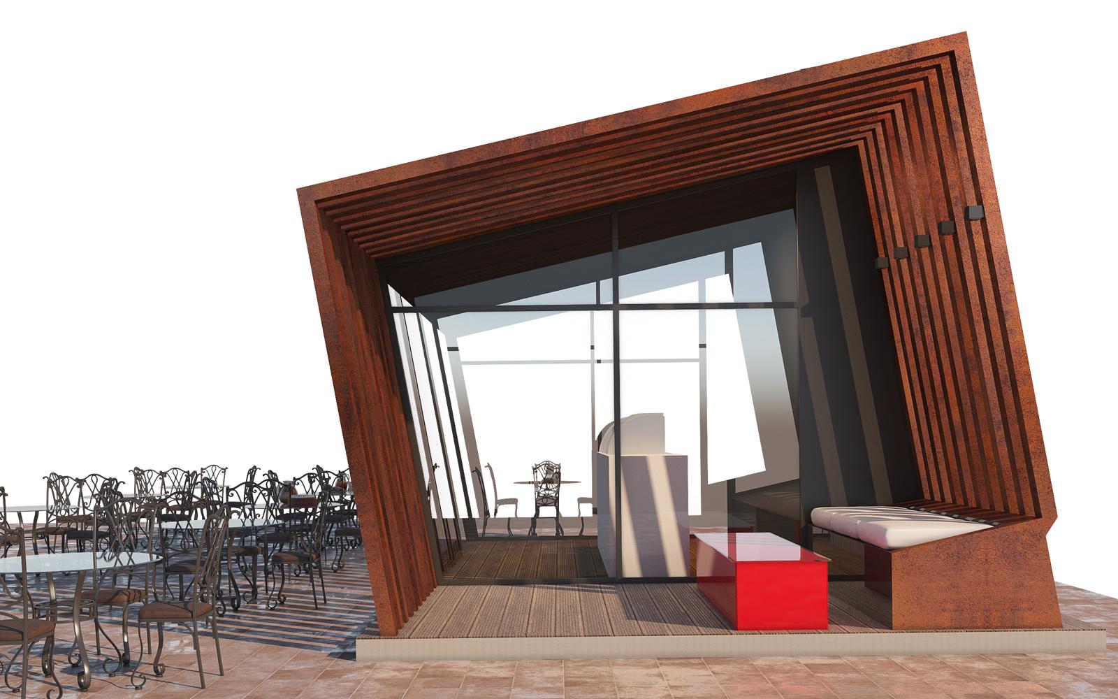 Progetto studio Concept Bar Taormina - Isolabella (2)